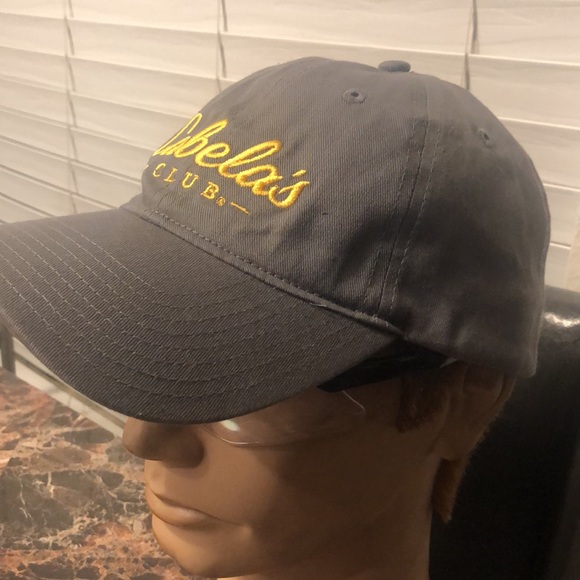 Cabela’s Men’s Gray Gold Baseball Cap Mesh Back OC Sports OSFM Snapback Hat - Picture 7 of 11